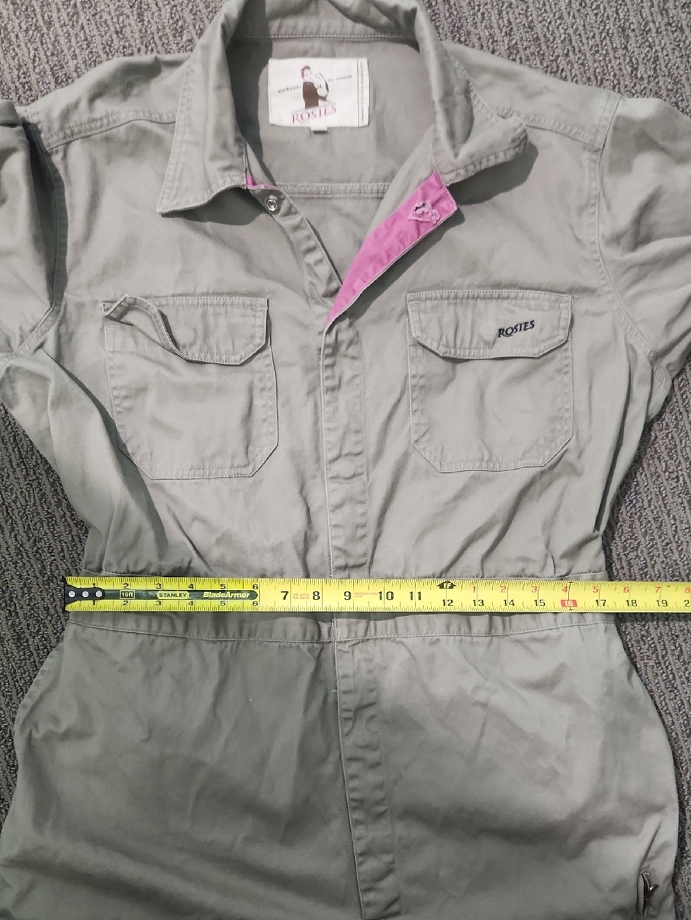 Rosies Workwear Coveralls Size Large - Picture 11 of 16